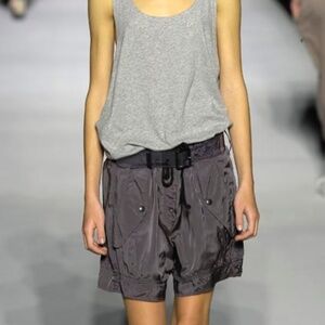 Dries Van Noten Runway Rayon Shorts